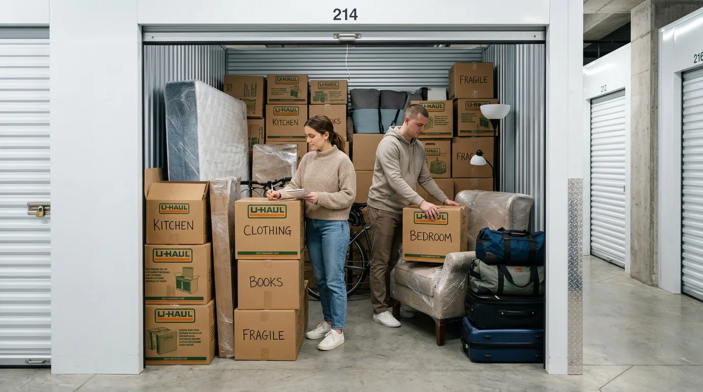 Moving crew at work in Chicago 33