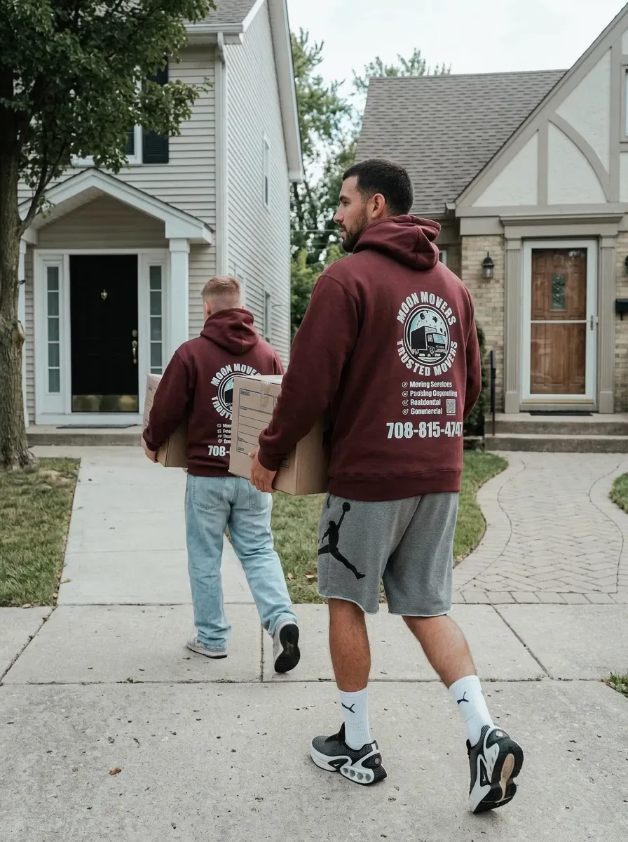 Residential moving company in Elgin