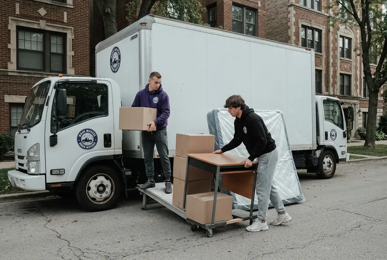 Hyde Park · dorm to apartment, Student Moving