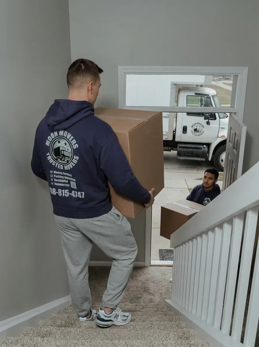 Professional home movers, Loading Unlo