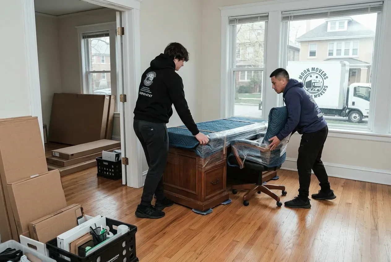 Evanston · bedroom to office, Furniture