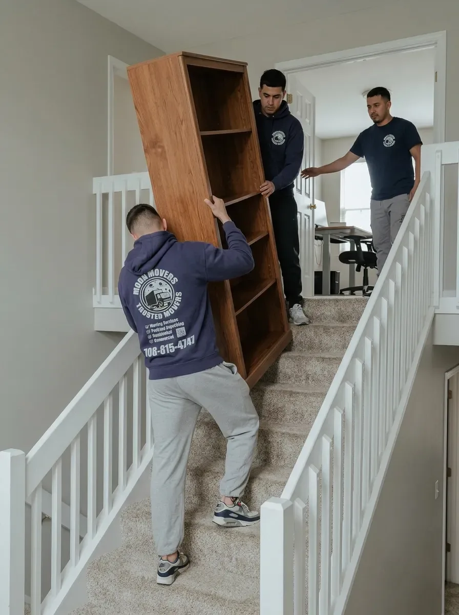 Professional home movers in Furniture Rear