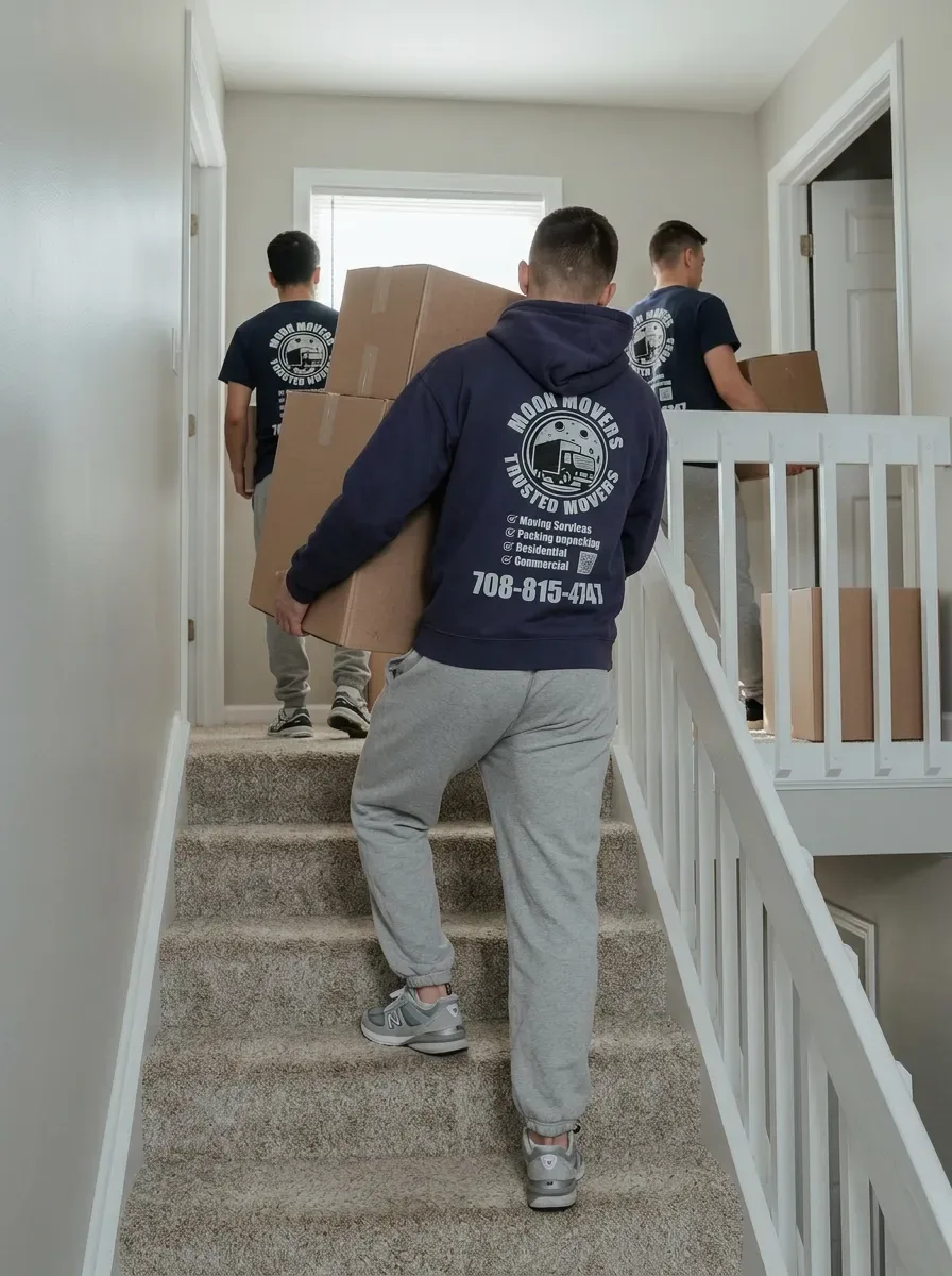 Professional home movers, Packing Unpa