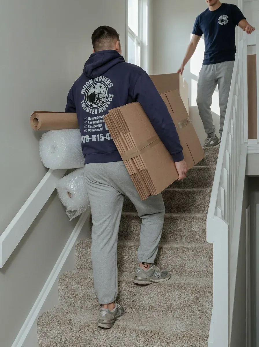 Professional home movers, Boxes Supplies