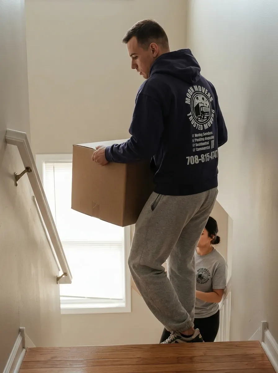 Professional home movers in Storage