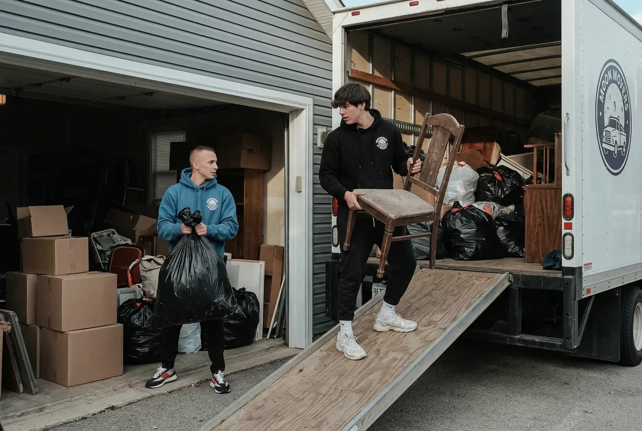 Garfield Ridge · garage cleanout, Junk