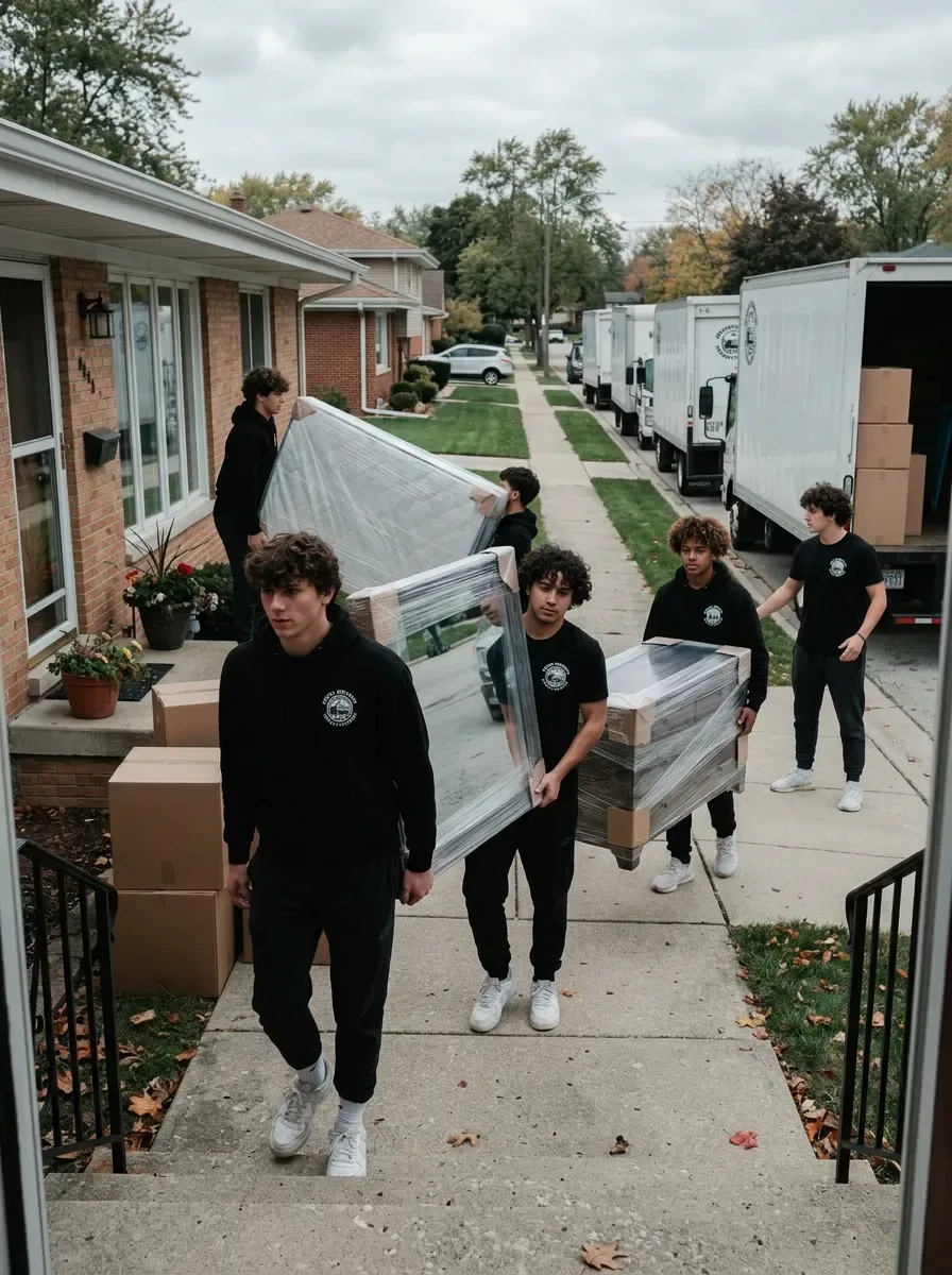 Four-bedroom house move in Skokie