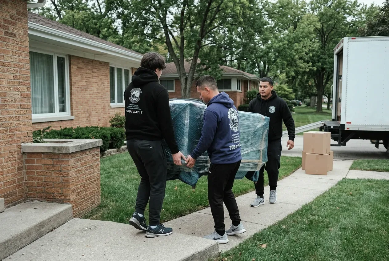 Three-bedroom house move in Skokie