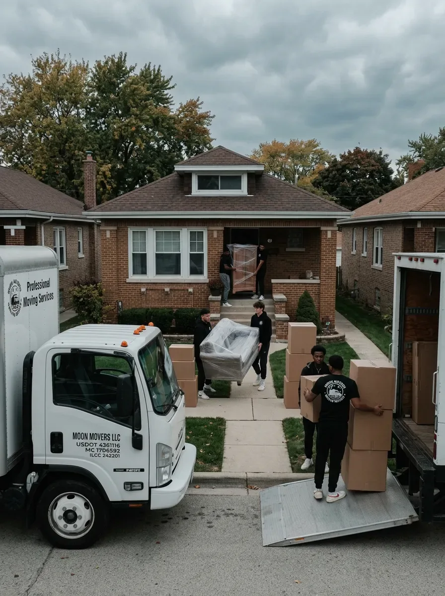 Four-bedroom house move in Des Plaines