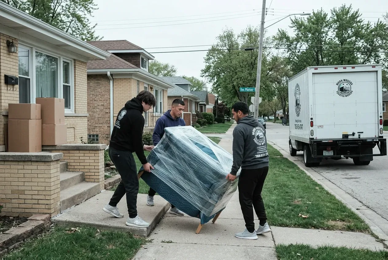 Three-bedroom house move in Des Plaines
