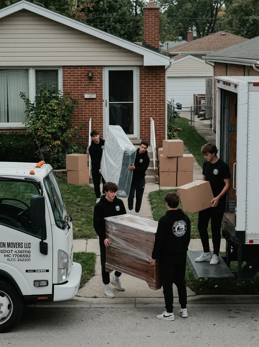 Four-bedroom house move in Joliet