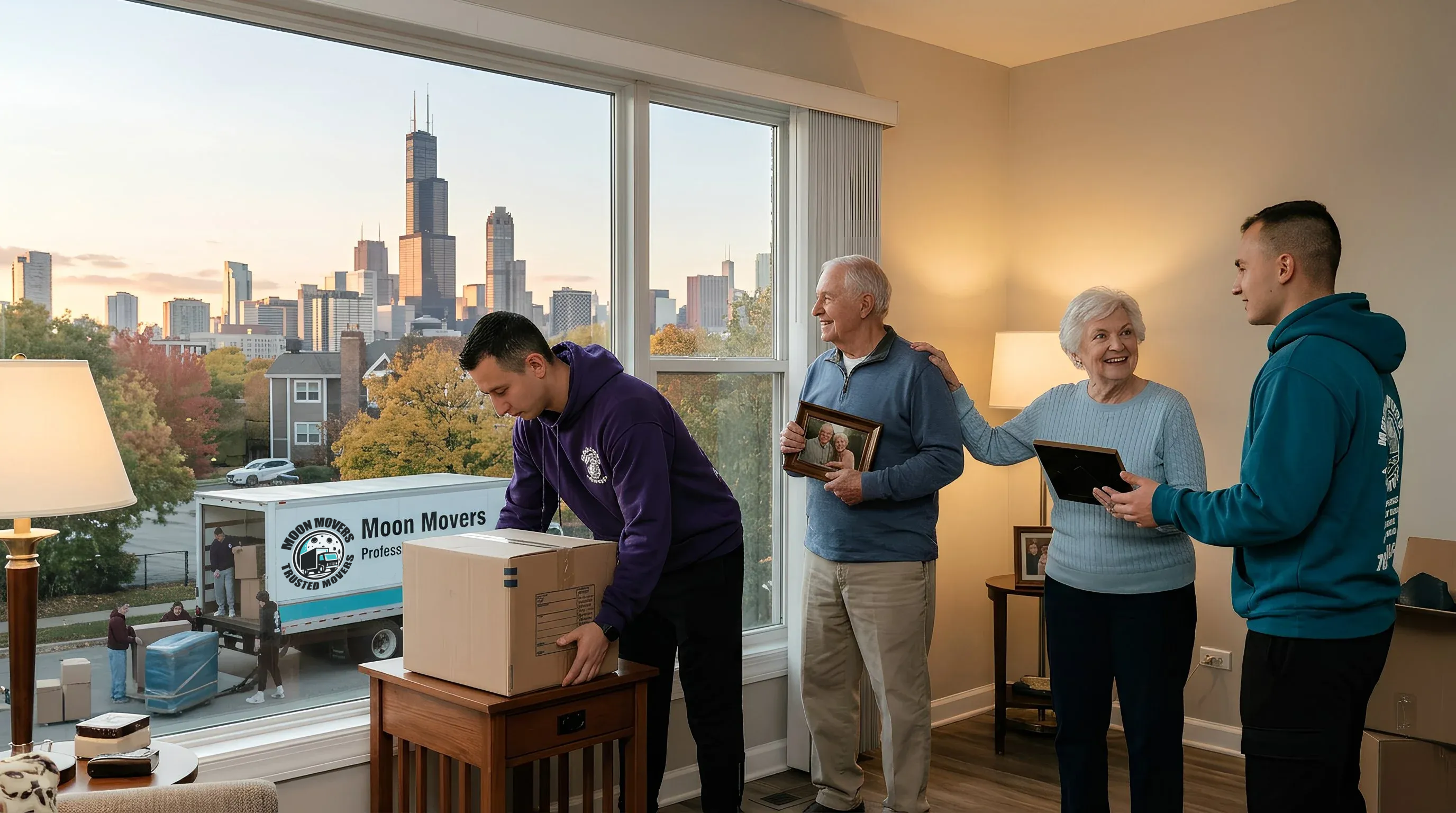 Seniors Moving Services in Chicago